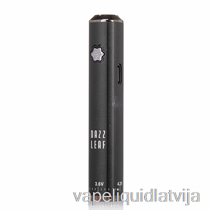 Dazzleaf Squarii Bottom Twist 510 Akumulators Black Vape šķidrums